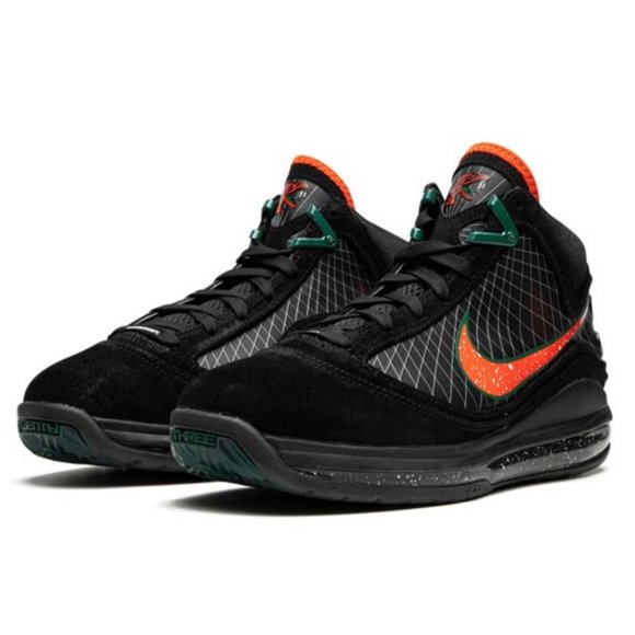 Nike Lebron VII 7 x Florida A&M University FAMU DX8554-001 Basketball size 10.5